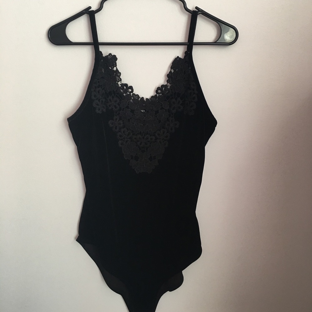 Black Lace Bodysuit